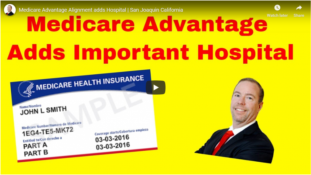 Alignment Medicare Advantage Adds Important Hospital