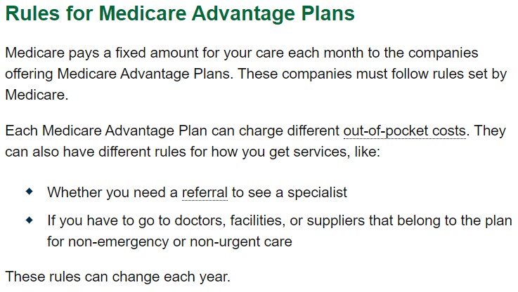 medicare advantage plan