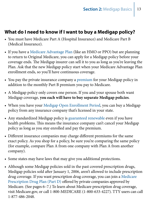 transamerica life insurance medigap